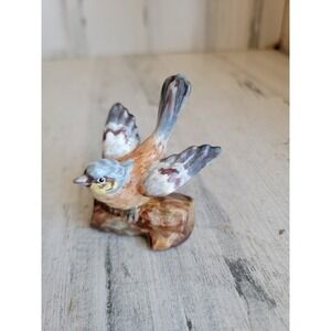 JT Jones staffordshire vintage bird ceramic mini perch home decor figure
